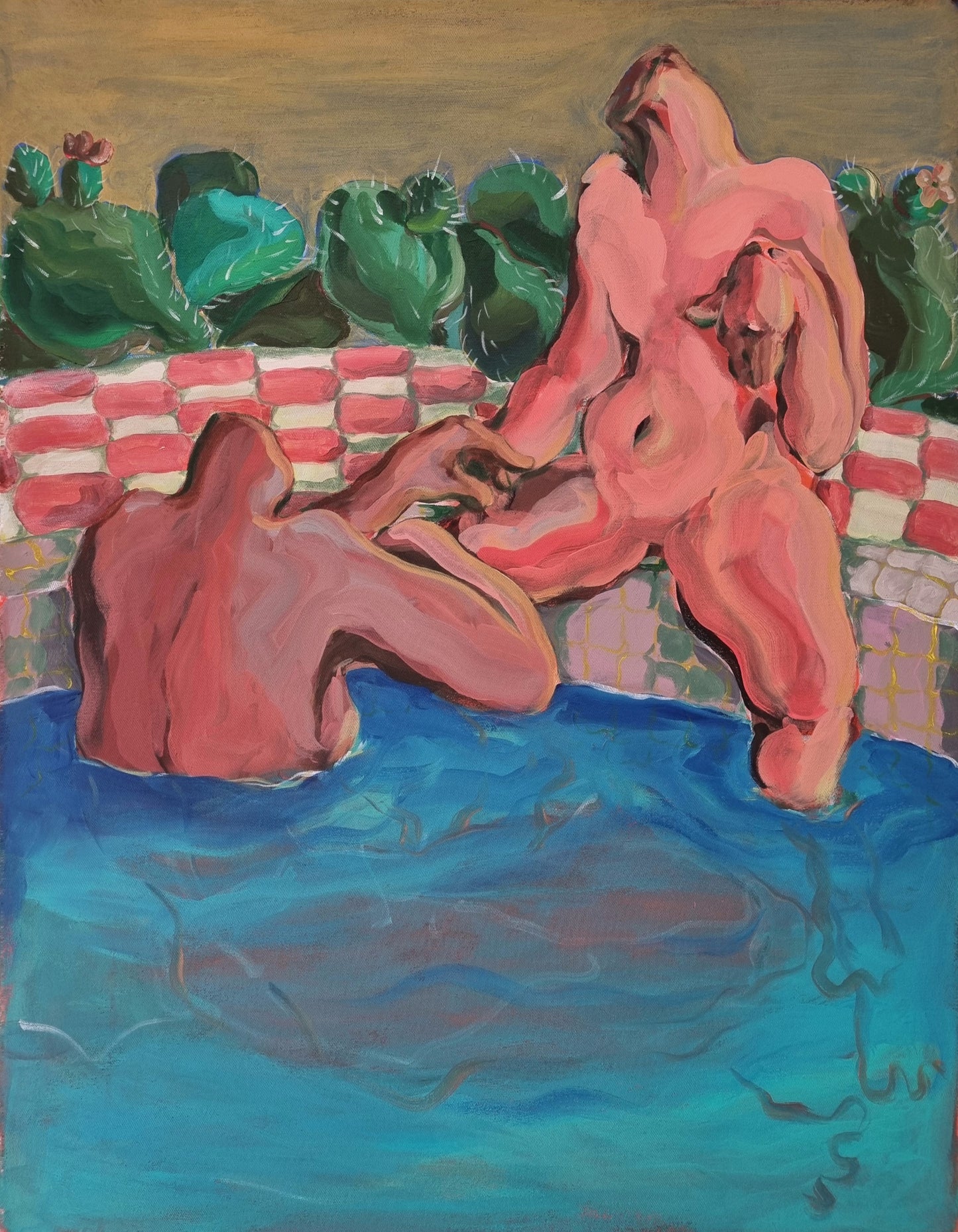 Recapturing a date by the pool